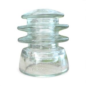 NICE CLEAR KERR GLASS INSULATOR
